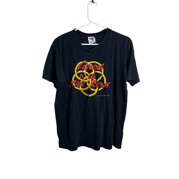 American Vintage 90s Legend of The Five Rings Video Game T Shirt Single Stitch 1 - Picture 1 of 8